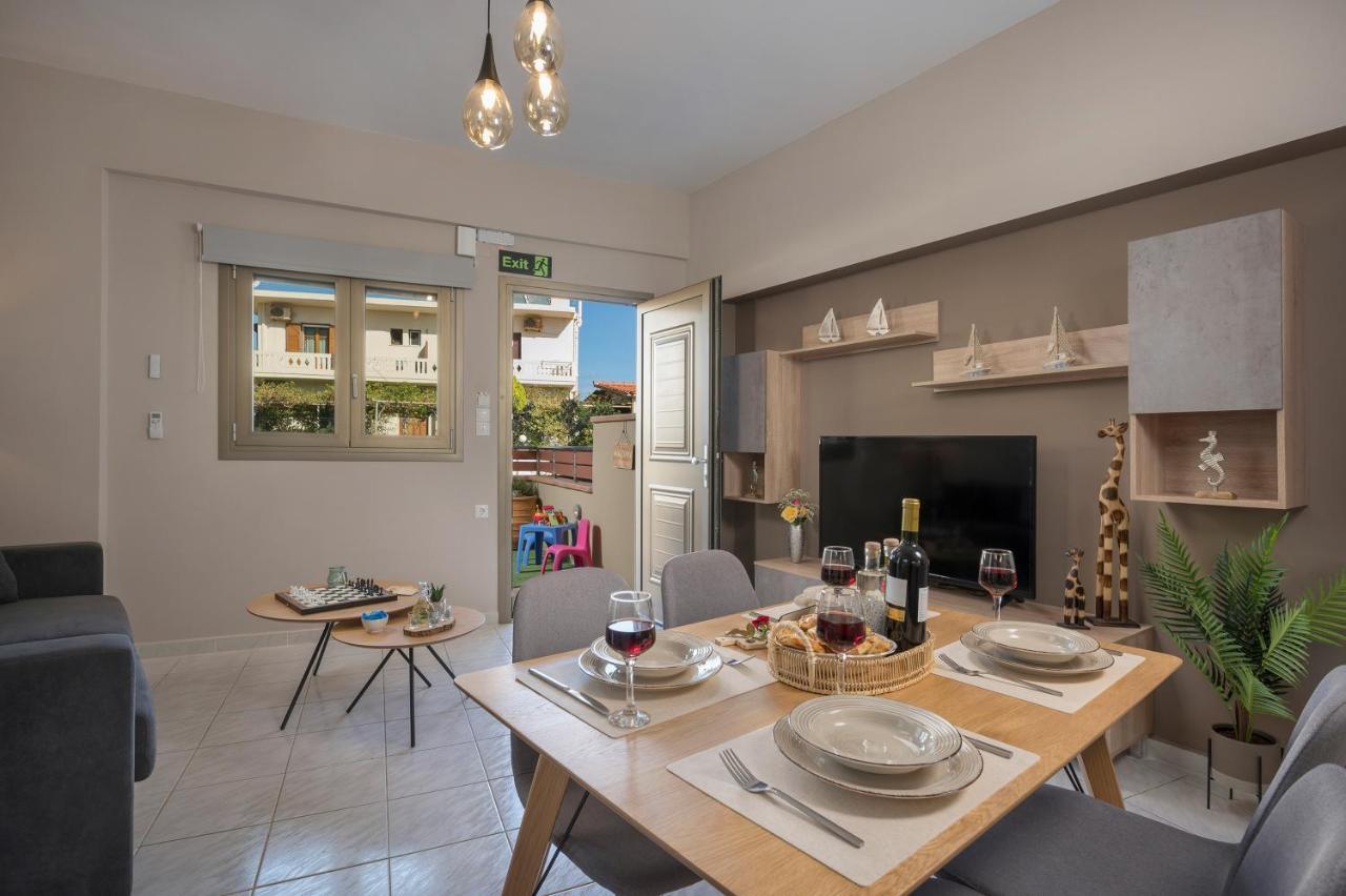 Floral Beach Apt With Lux Extras & Special Treats Kolymvári Eksteriør bilde